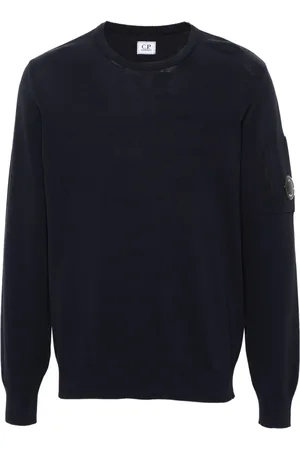 C.P. Company Pullover mit Linsen-Detail