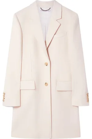 Stella McCartney Einreihiger Wollmantel