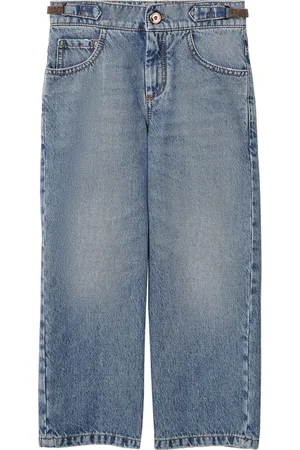 Brunello Cucinelli Straight-Leg-Jeans mit Monili-Detail