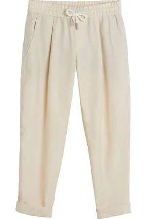 Brunello Cucinelli Tapered-Hose mit Stretchbund