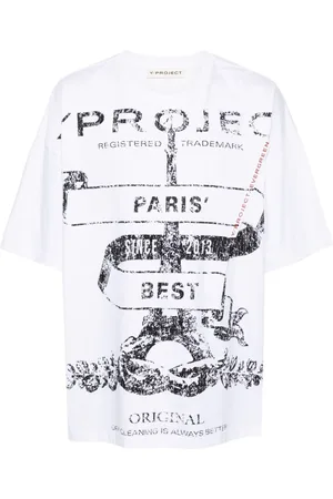 Y / PROJECT T-Shirt mit Logo-Print