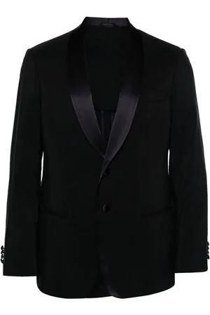 Giorgio Armani Sakko mit Knitteroptik