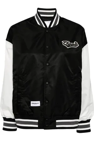 Chocoolate Bomberjacke mit Logo-Applikation