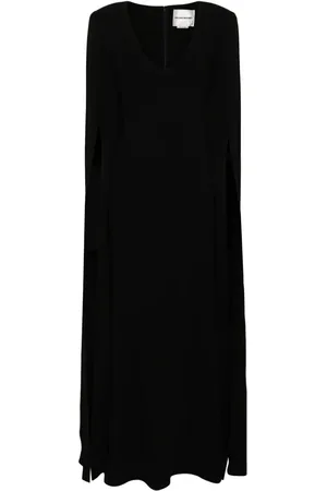 Roland Mouret Maxikleid mit Ärmelschlitzen