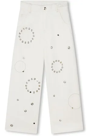 Chloé Hose mit Ösendetail