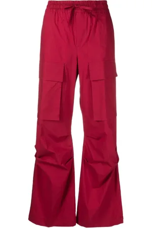 P.A.R.O.S.H. Cropped-Hose mit Falten