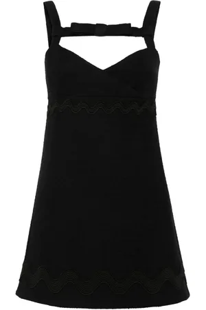 Patou Minikleid mit Schleife