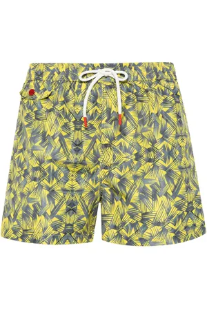 Kiton Badeshorts mit grafischem Print