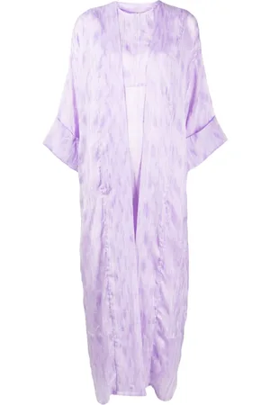 Bambah Kaftankleid mit Knitteroptik