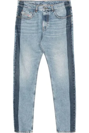 Diesel Halbhohe Slim-Fit-Jeans