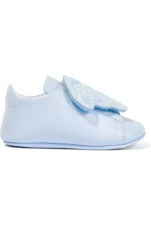 VERSACE Lauflernschuhe mit Medusa-Stickerei