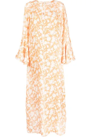 Bambah Kleid mit Blumen-Print