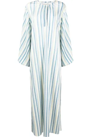 Bambah Gestreiftes Kaftankleid