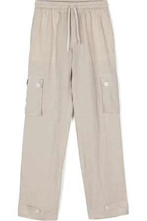 Dolce & Gabbana Leinenhose mit Kordelzug