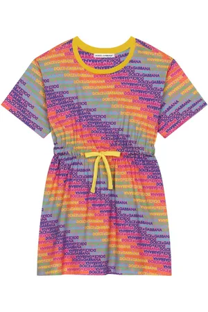 Dolce & Gabbana Kleid mit Logomania-Print