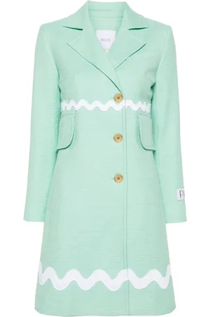 Patou Wave Tweed-Mantel