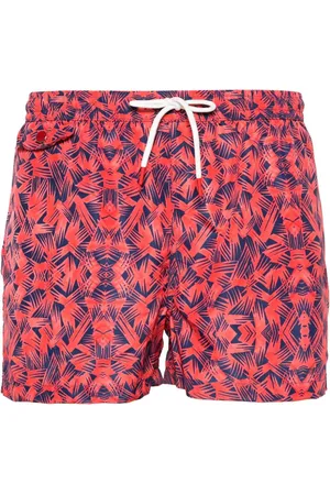 Kiton Badeshorts mit grafischem Print
