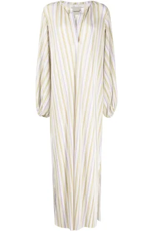 Bambah Gestreiftes Kaftankleid