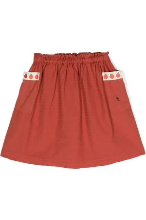 Bobo Choses Rock mit aufgesticktem Monogramm