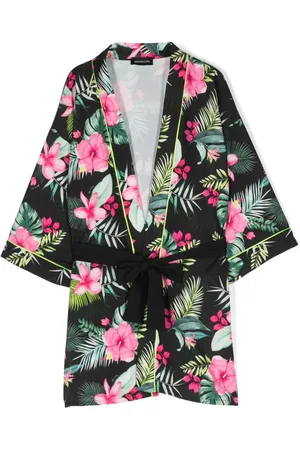 MONNALISA Jersey-Jacke mit Blumen-Print