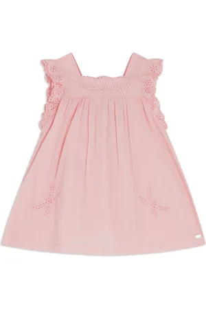 Tartine Et Chocolat Kleid mit Lochstickerei