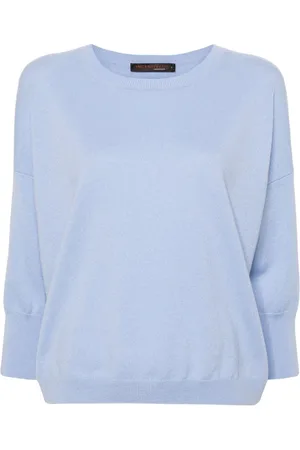 INCENTIVE! Kaschmirpullover mit rundem Ausschnitt