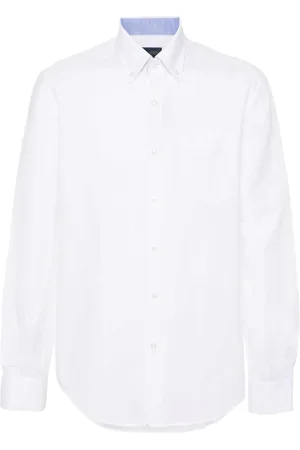 Paul & Shark Button-down-Hemd mit Slub-Struktur