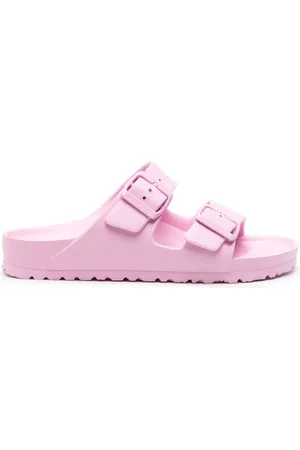 Birkenstock Arizona Pantoletten mit Logo-Schnalle