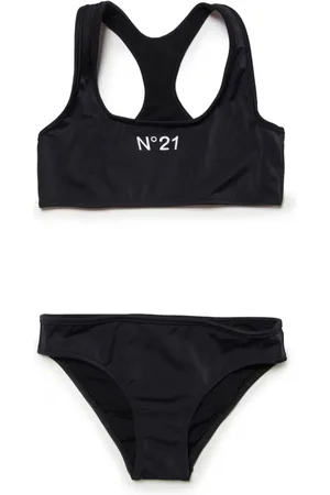 Nº21 Bikini mit Logo-Print