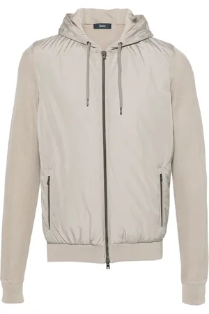 HERNO Pikee-Jacke mit Kontrasteinsatz