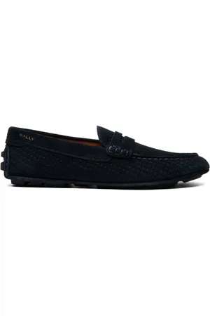 Bally Bestickte Loafer mit runder Kappe