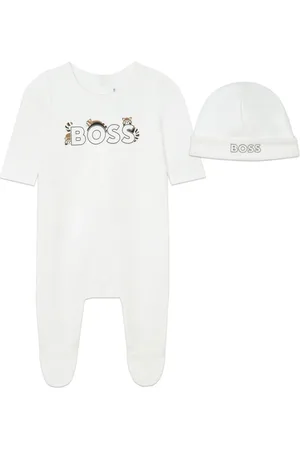 HUGO BOSS Pyjama mit Logo-Print