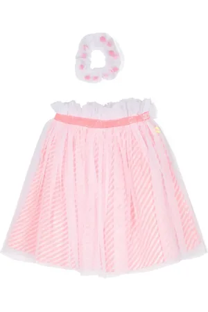 Billieblush Gestreiftes Tüllrock-Set