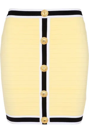 Balmain Gestrickter Minirock