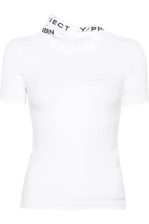 Y / PROJECT Evergreen T-Shirt mit Kragen im Layering-Look