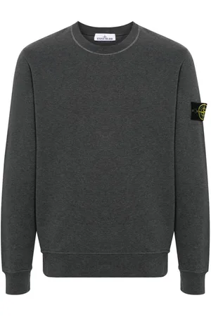 Stone Island Sweatshirt mit Kompass-Patch