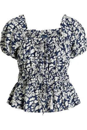 Ralph Lauren Bluse mit kurzen Ärmeln