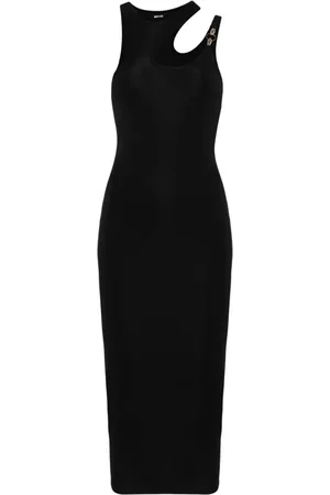 Roberto Cavalli Midikleid mit Cut-Out