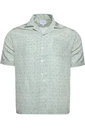 Rhude Cravat Seidenhemd mit geometrischem Print