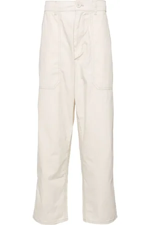 Chocoolate Straight-Leg-Hose im Workwear-Look