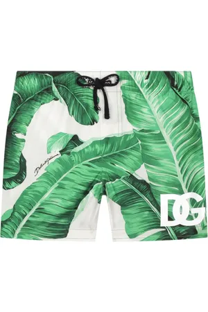 Dolce & Gabbana Badeshorts mit Logo-Print