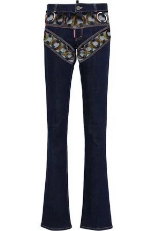 Dsquared2 Ausgestellte Woodstock Trumpet Jeans