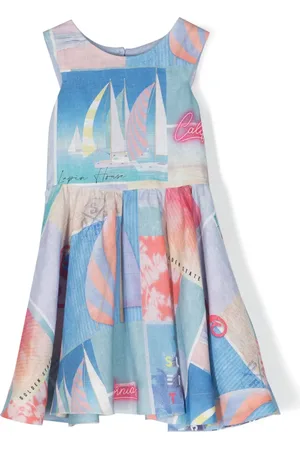 Lapin House Kleid mit grafischem Print