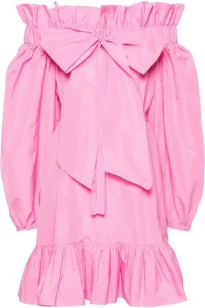 Patou Gerüschtes Volume Minikleid
