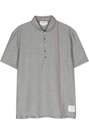 Thom Browne Poloshirt mit RWB-Streifen