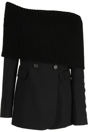 MONSE Schulterfreies Kleid im Deconstructed-Look