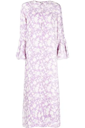 Bambah Kleid mit Blumen-Print