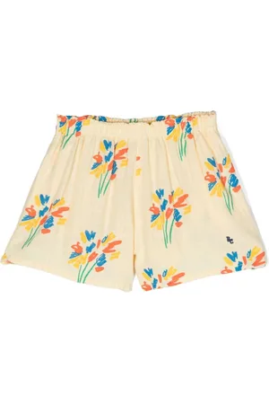 Bobo Choses Shorts mit Blumenstickerei