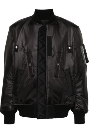 SACAI Gefütterte Jacke mit gerippten Details