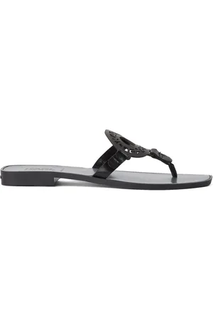 Karl Lagerfeld Ring Sandalen mit Cut-Out-Logo
